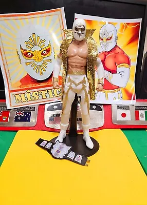 EL SANTO MISTICO SIN CARA  12  FIGURE  WRESTLING MEXICO LEGEND  Lucha Libre  • $179