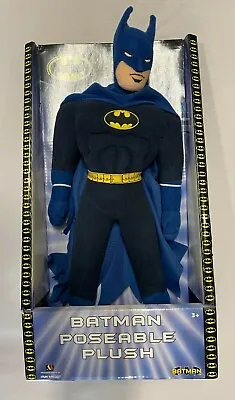 DC Comics Batman Poseable Plush 15  Doll By Monogram 2008 NIB • $17.98