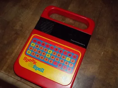 Speak & Spell Texas Instruments 1978 1980 Electronic Learning Toy Vintage WORKS • $20