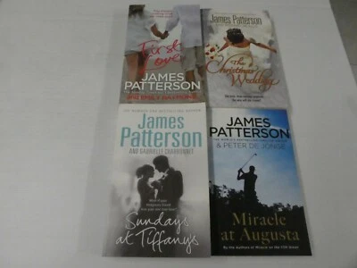 $50.78 • Buy Lot Of 4 X  James Patterson Books (Medium Paperback) LHO4 