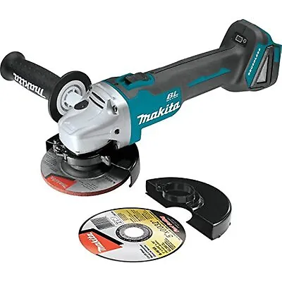 Makita XAG04Z 18V LXT� Lithium-Ion Brushless Cordless 4-1/2� / 5  Cut-Off/Angle • $192.02