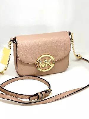 Michael Kors Fawn Fulton Leather Crossbody💥nwt💥 • $149