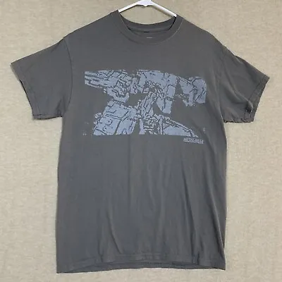 Loot Crate Metal Gear Solid Gray T-Shirt Mens Medium Tactical Espionage Action * • $7.91