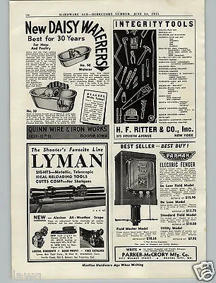 1941 PAPER AD Lyman Alaskan All Weather Rifle Telescope Scope Sight • $7.99