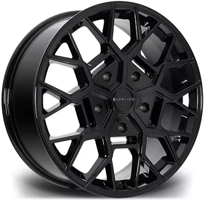 Alloy Wheels 18  Riviera RTX Black Gloss For VW Transporter T5 03-15 • $1198.82