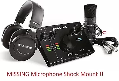 M-Audio Air 192 4 Vocal Studio Pro USB C Audio Interface XLR MIC - READ !! • $115.44