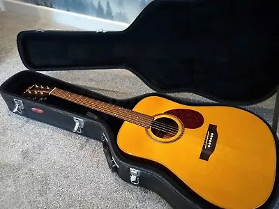 Freshman FA400D Acoustic Guitar With Hardcase / Flight Case Good Condition • £350