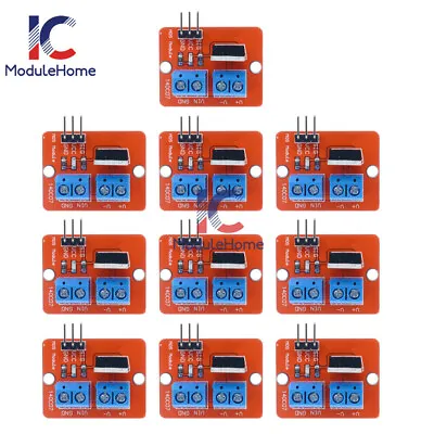 10PCS MOSF Button IRF520 MOSFET Driver Module For Arduino ARM Raspberry Pi Board • $7.02