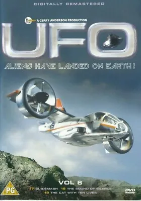 UFO - Volume 6 - Episodes 17-19 - DVD PAL Region 2 - Sci-Fi Series - NEW • £3.95