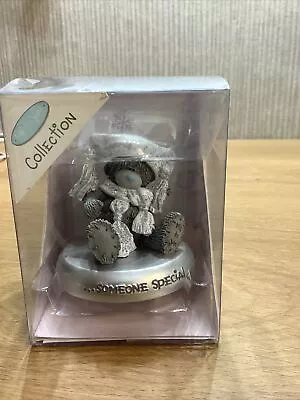 £14.95 • Buy Me To You Bear Figurine Ornament Boxed Cake Topper Winter Someone Special  New
