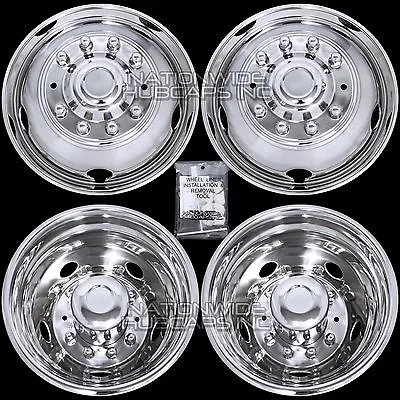 05-23 FORD F450 F550 Truck 19.5  10 Lug Dual Wheel Simulators Rim Covers Liners • $299.99