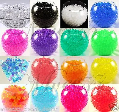 2 Packs Water Beads Soil Bio Gel Ball Crystal Wedding  Centrepiece Vase Filler • £1.65