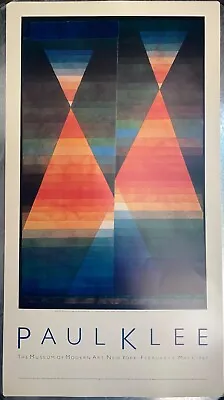 Vintage Paul Klee Museum Exhibition Poster • $45