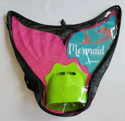 FINIS Mermaid Recreational Monofin Pink & Green • $11.69