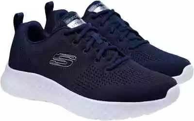 Skechers Men's Lite Trainers Memory Foam Lightweight Sneakers NAVY CHOOSE SIZE • $29.95