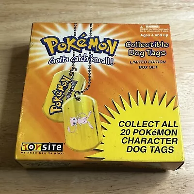 Vintage Pokémon Dog Tags Set SEARS Limited Edition 90s • $24.99