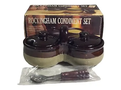 Vintage Rockingham Condiment Set 5 Piece • $18.85