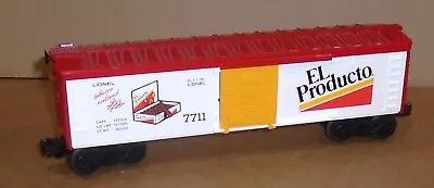 * Lionel O-27 Gauge Trains ..  EL Products Tobacco Railroad Boxcar #7711  • $29.99