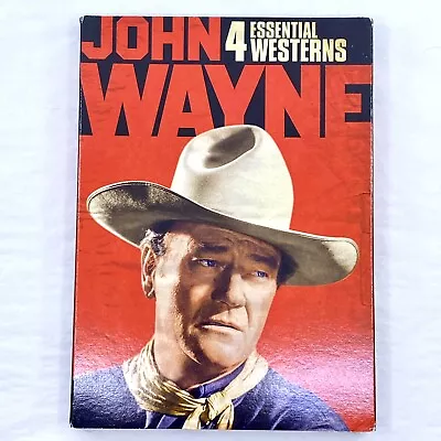 John Wayne 4 Essential Westerns Movie Collection DVD 2022 Brand New Sealed • $2.79