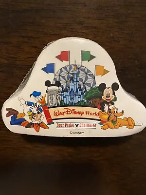 Walt Disney World ~ Four Parks One World ~ Disney Magic Towel Washcloth 12 X12  • $10.99