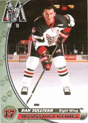 Dan Sullivan 2000-01 Mississauga IceDogs • $2