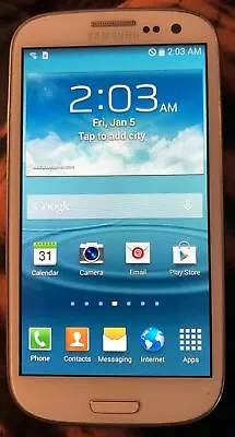 Samsung Galaxy S3 SCH-I535 Verizon White 16GB Fast Ship Very Good Used • $46.88