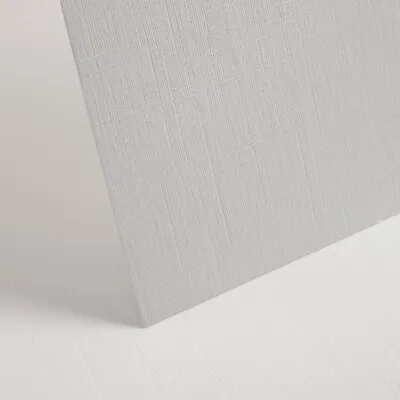 White Linen Paper 255gsm. Printer Compatible - Ideal For Crafting A4 10 Sheets • £4.99
