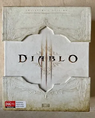 Diablo III *Collector's Edition* PC (NEAR NEW - NEVER USED) • $50