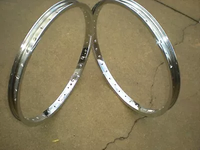 Old School Vintage BMX Araya 7x Chrome 20x1.75 Rims For Hutch Jmc Pk Dg Gt Cooks • $250