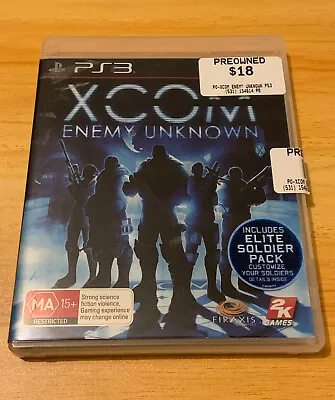 XCOM Enemy Unknown PS3 Sony PlayStation 3 Game PAL AUS Release  • $9.99