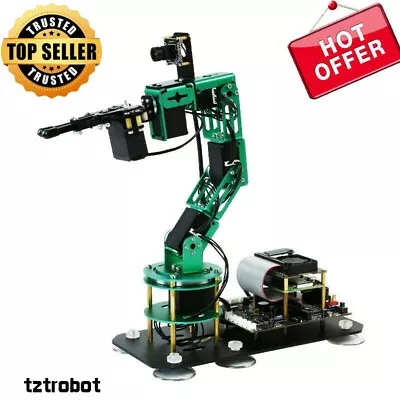 DOFBOT AI Vision Robotic Arm 6 Axis Robot Arm Assembled W/ ROS For Raspberry Pi • $332.60