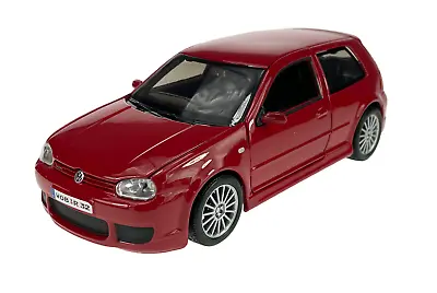 Maisto Vw Volkswagen Golf 4 R32 Red 1:24 Die Cast Metal Model New In Box 31290 • $25.20