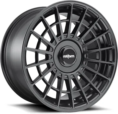 Alloy Wheels 19  Rotiform LAS-R Black Matt For VW Jetta [Mk4] 11-18 • $1817.82