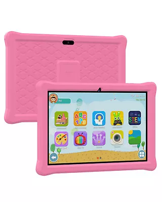 32GB 10  Android 11.0 Tablet PC For Kids Quad-Core Dual Cameras WiFi Bundle Case • $49.99