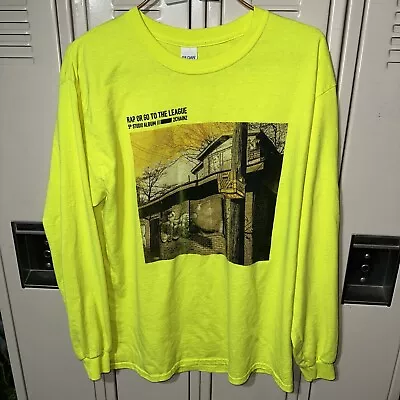 2chainz Rap Or Go To The League 5th Studio Album Yellow Long Sleeve Graphic Sz L • $22