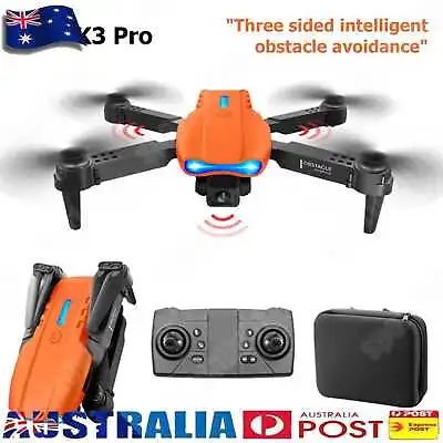 $36.19 • Buy Aeroplane USB Charging FPV Drones For Boys Girls (Orange 3Battery 2 Camera) *