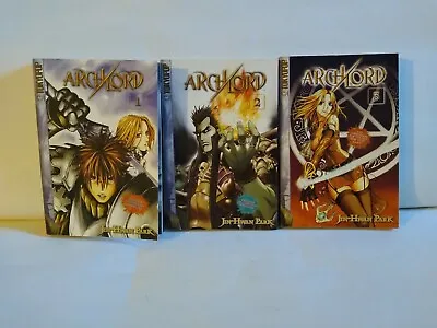 Lot Of 3 Archlord By Jin-Hwan Park Manhwa Manga Graphic Novel Books In English • $32