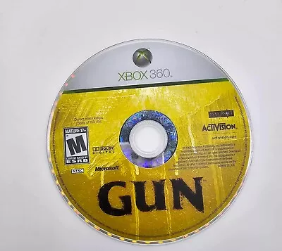 Gun (Microsoft Xbox 360 2005)- DISC ONLY • $19.99