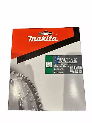 Makita B-09232 165 X 20mm Specialized Circular Saw Blade • £18
