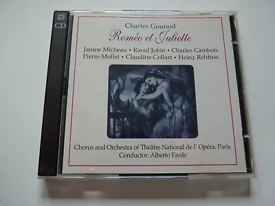 Gounod: Romeo Et Juliette (rec. Paris 1953) Paperback Opera 2-CDs 717281200417 • $9.50