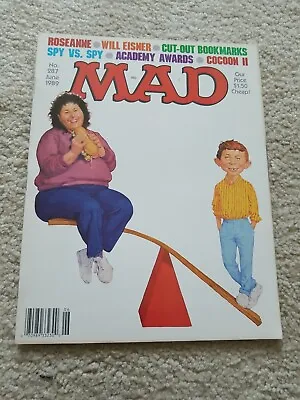 MAD Magazine #287 June 1989 Roseanne Academy Awards - R407 • $11.99