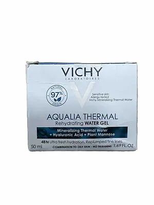 Vichy Aqualia Thermal Rehydrating Cream-Gel Combination Skin 1.69 Oz EXP 04/2026 • $14.99