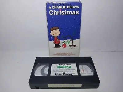 A Charlie Brown Christmas (VHS) • $3.59