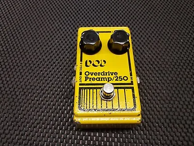 Vintage 1982 DOD Overdrive Preamp 250 Stompbox Pedal • $199