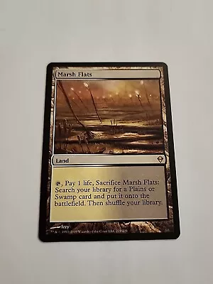 MTG Marsh Flats - Zendikar NM • $12.99