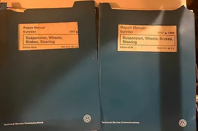 1992-1996 Volkswagen VW Eurovan Transmission 098 And 01P Repair Manual • $150