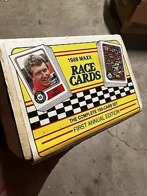 1988 Maxx First Annual Edition Racing Card Complete Set 100ct SEALED • $100