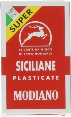 Italian Sicilian Scopa Playing Cards By Modiano • $12.37