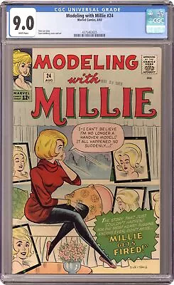 Modeling With Millie #24 CGC 9.0 1963 4375463025 • $350