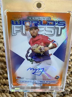 2023 Topps Worlds Finest Manny Machado Autograph Orange /25 • $124.99